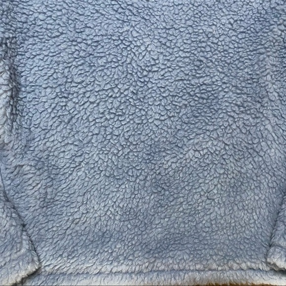 LULULEMON blue chambray Wool Whenever Crew pullover sherpa sweatshirt 10 - Picture 3 of 11